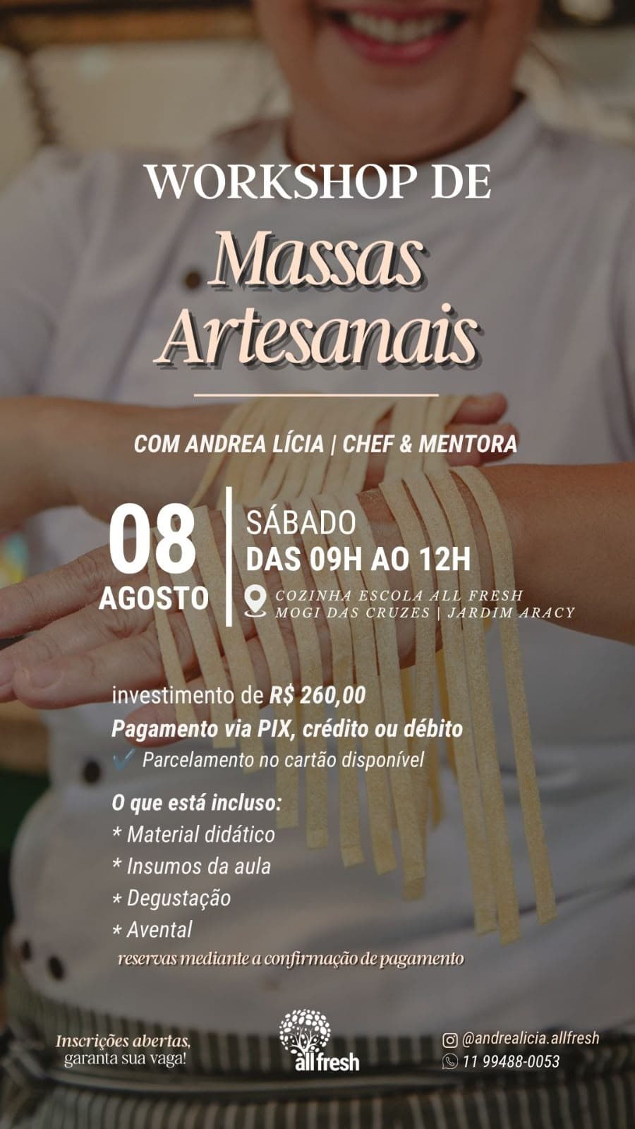 Massas Artesanais Recheadas 